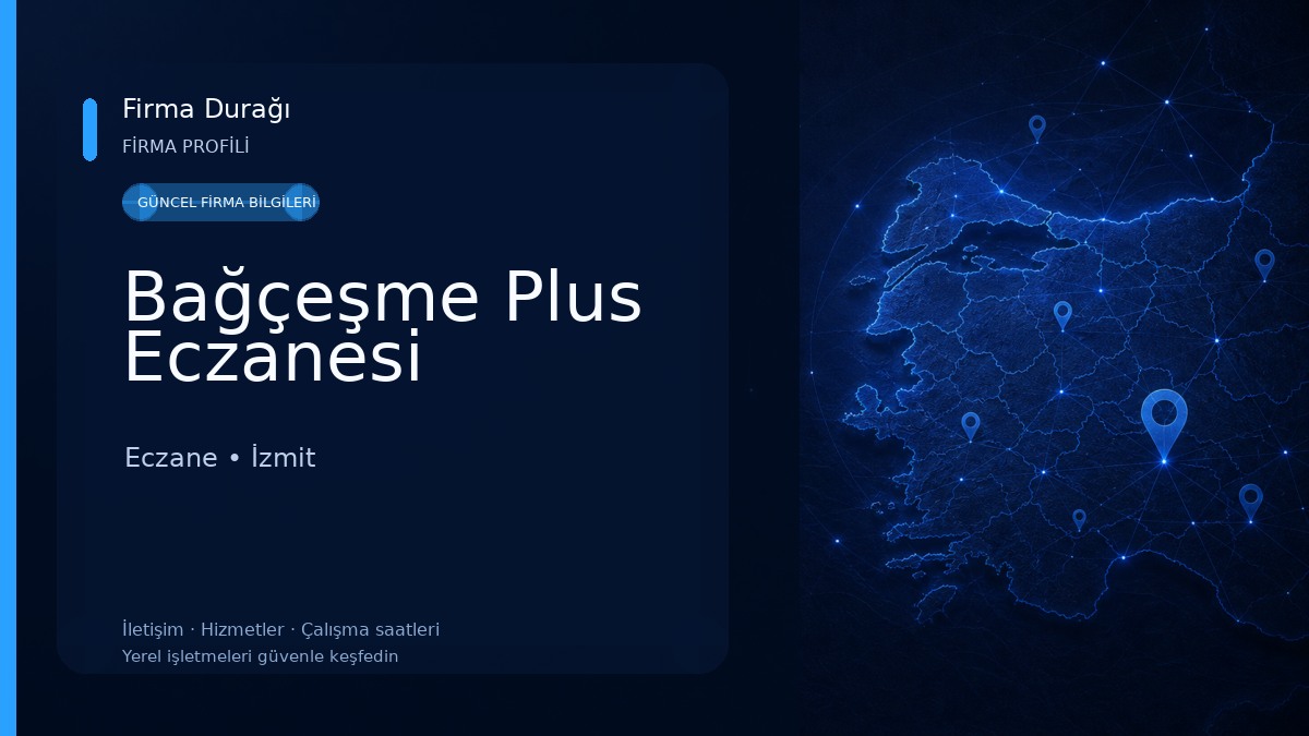 Bağçeşme Plus Eczanesi