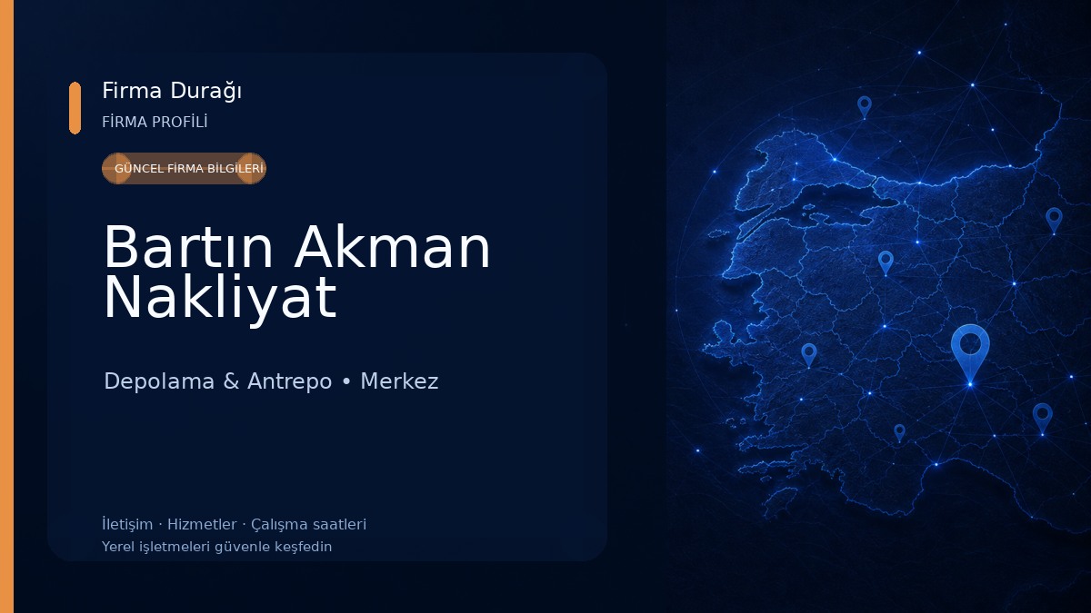 Bartın Akman Nakliyat