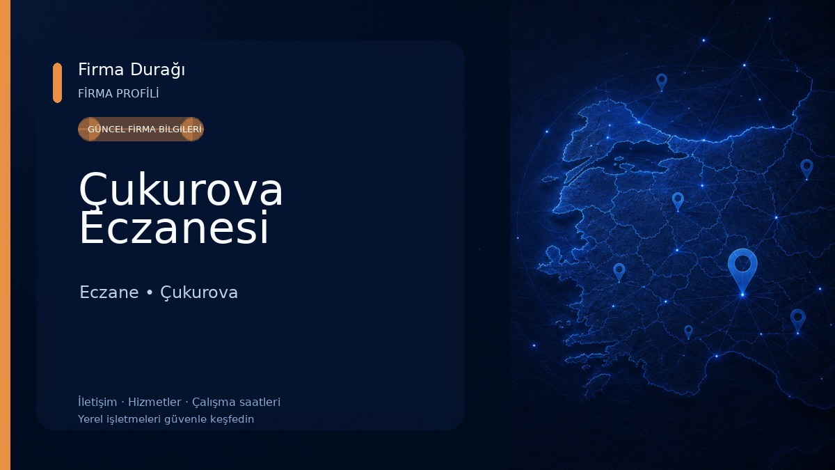 Çukurova Eczanesi