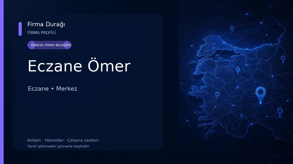 Eczane Ömer