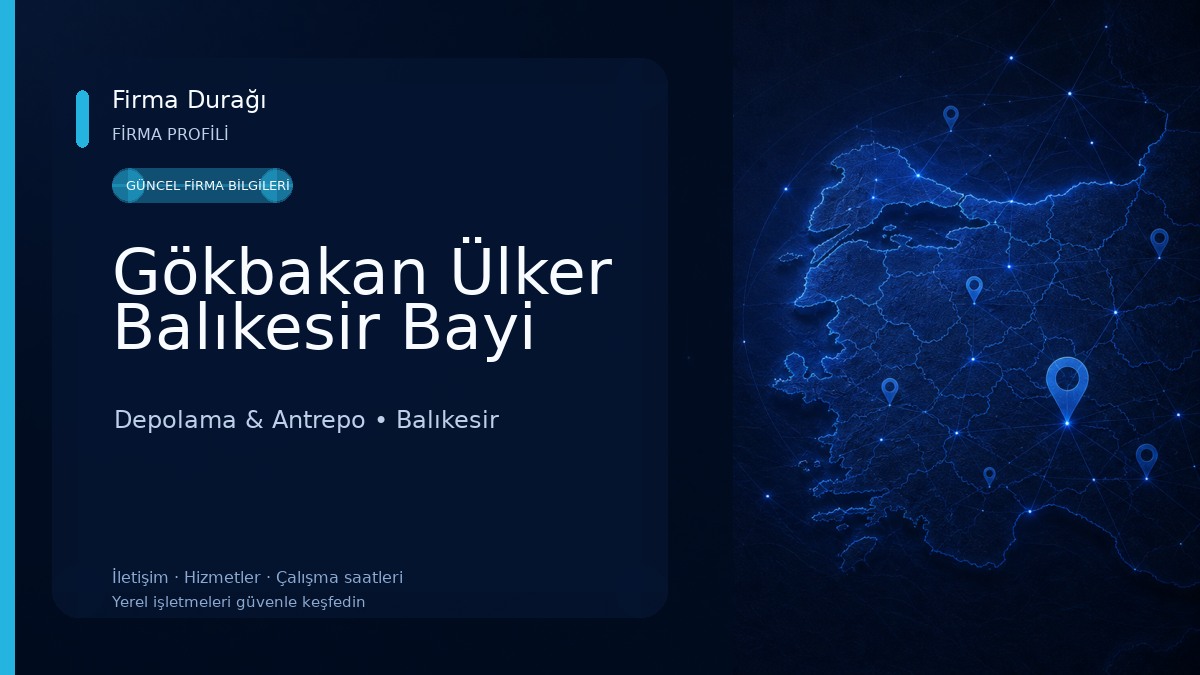 Gökbakan Ülker Balıkesir Bayi