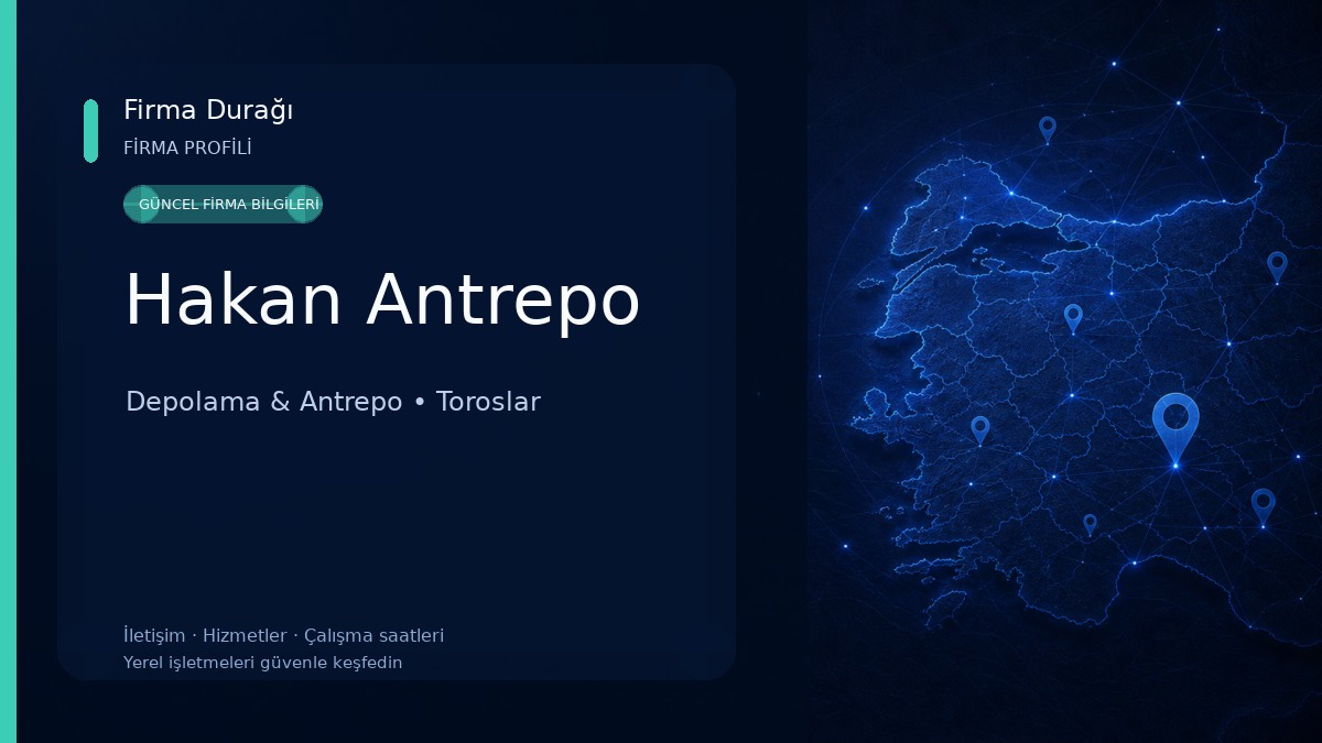 Hakan Antrepo