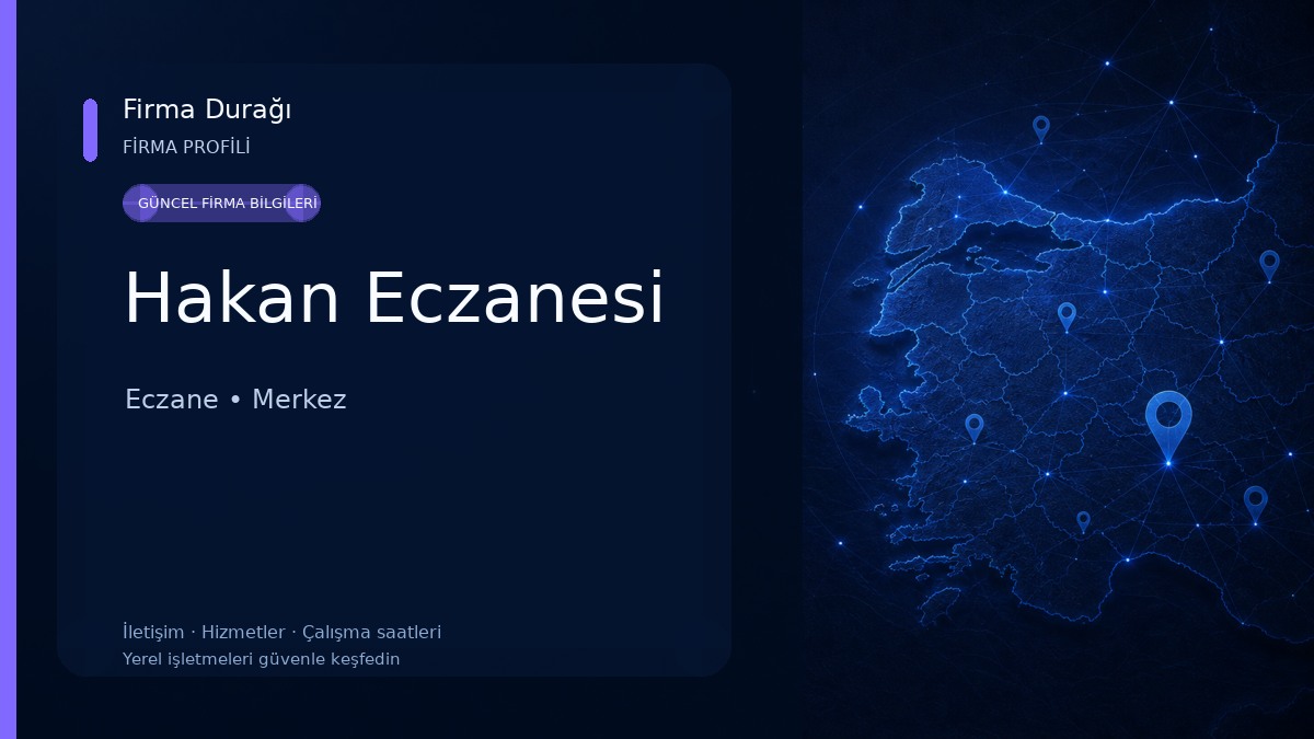 Hakan Eczanesi