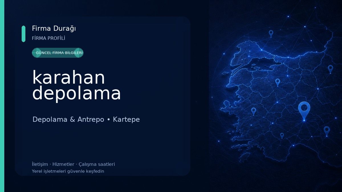 karahan depolama