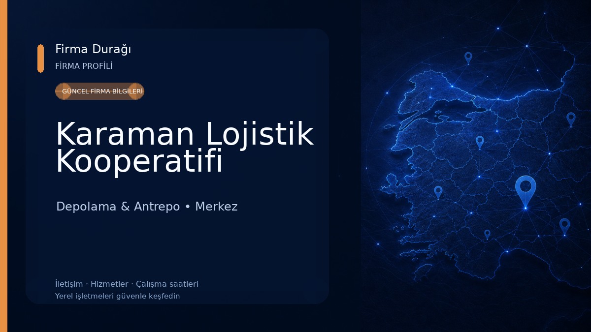 Karaman Lojistik Kooperatifi