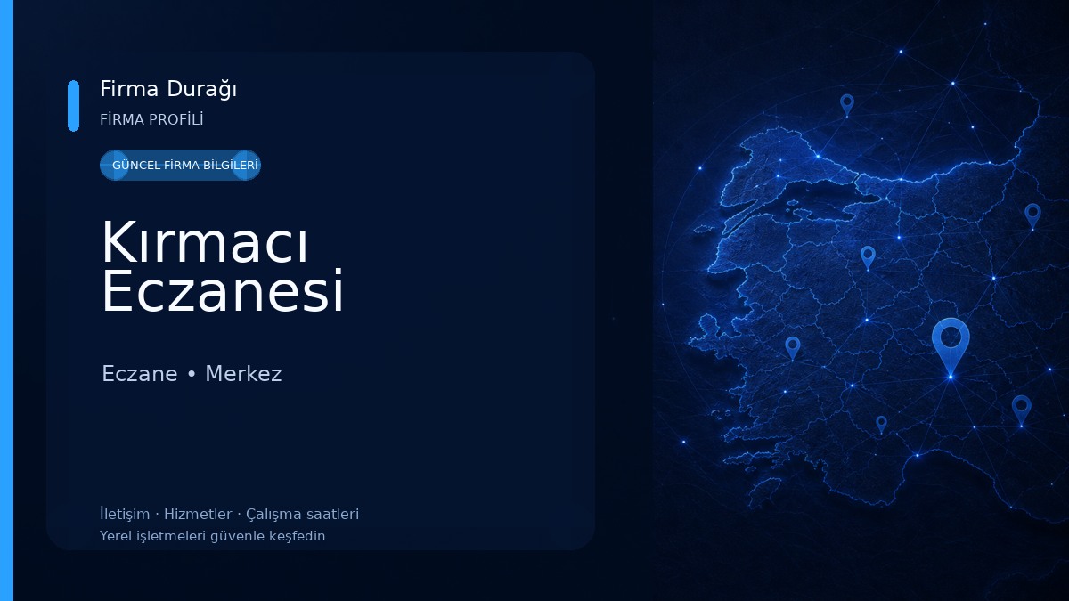 Kırmacı Eczanesi