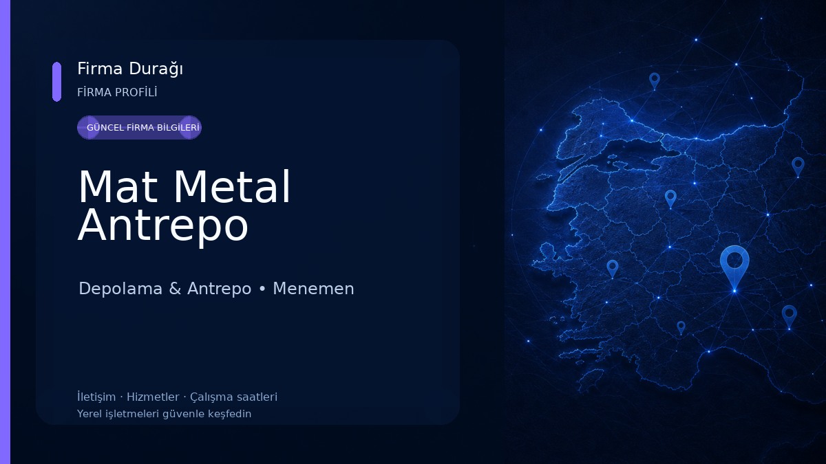 Mat Metal Antrepo