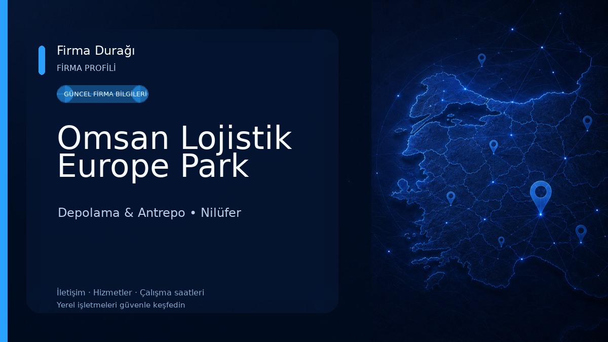 Omsan Lojistik Europe Park