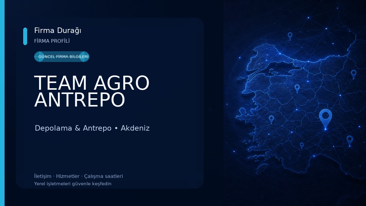 TEAM AGRO ANTREPO