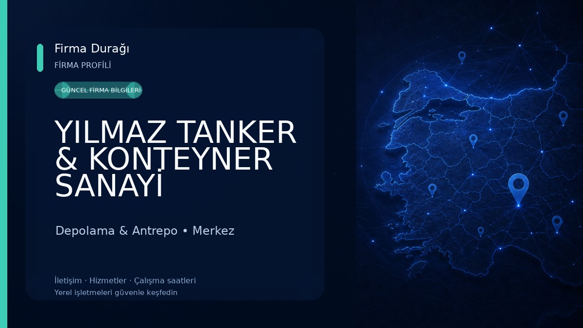 YILMAZ TANKER & KONTEYNER SANAYİ